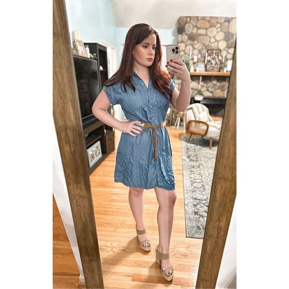 Francesca’s Harper Denim Dress - Picture 10 of 15